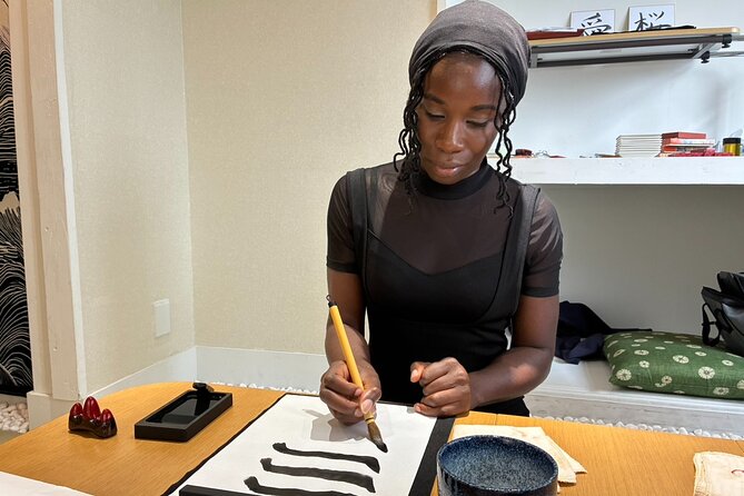 Tokyo: Calligraphy Experience at Japanese Room in Shibuya - Learning Strokes Before the Final Character