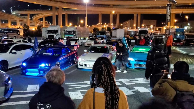 Tokyo: Daikoku JDM Car Meet in the Famous 303 600HP GTR R-35 - How to get the best evening
