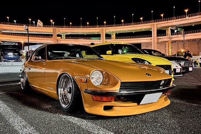 Tokyo: Daikoku JDM Car Meet & Night Car Culture Tour - APIT Autobacs: 25 minutes among Japanese car parts