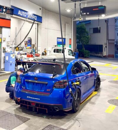 Daikoku PA & Shibuya Private Tour in a WRX STI