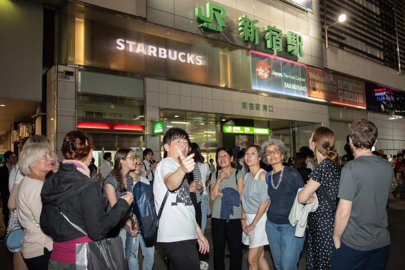 Tokyo: Dark Side of Tokyo Shinjuku Red Light Walking Tour - Starting near the East Exit of Shinjuku Station