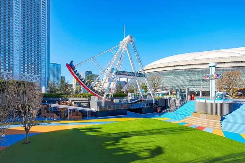 Tokyo Dome City Attractions 5-Ride Ticket - Big O gives you Tokyo at a slower speed