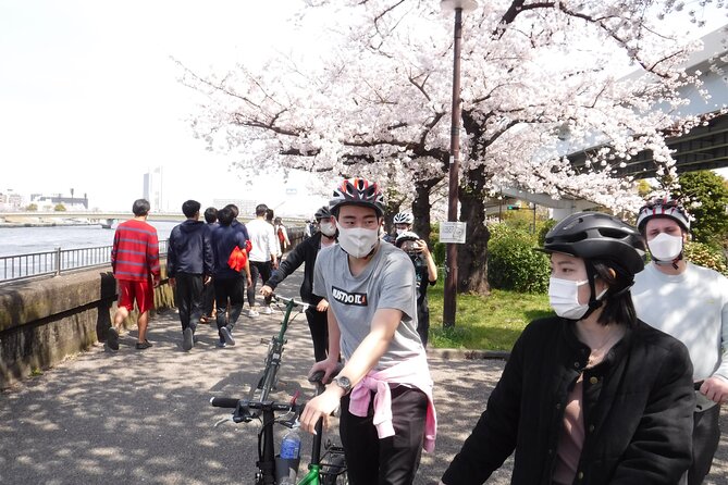 Tokyo downtown bicycle tour Tokyo Backstreets Bike Tour - Kyojima Minami Park and everyday neighborhood life