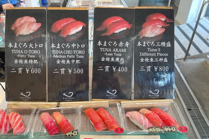 Tokyo Food Tour Taste Fresh Delights at Tsukiji Market - Eating your way through the Outer Market