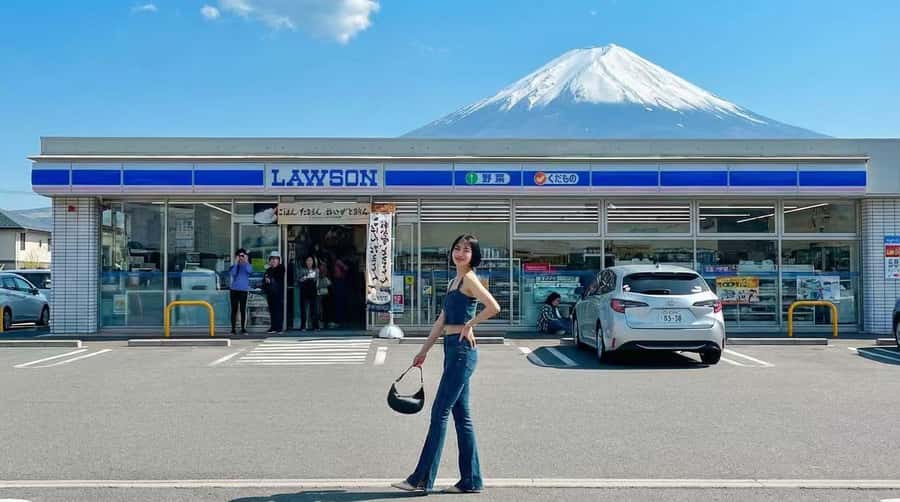 Tokyo: Full-Day Tour of the Six Majestic Spots of Mt Fuji - The Lawson Store photo stop