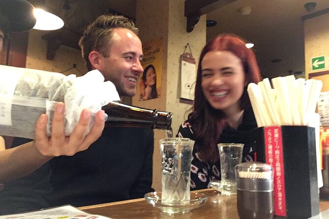 Tokyo Ginza Authentic Food Tour (Izakaya Hopping by local guide) - Fresh Fish and Sake at the First Izakaya