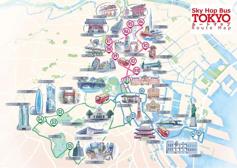 Tokyo: Hop-On Hop-Off Sightseeing Bus Ticket - What the $30 price really buys you