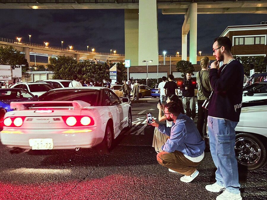 Tokyo: Legendary JDM CAR Daikoku Underground Meetup - The guides are a major part of the value