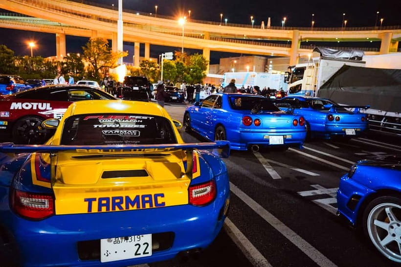 Tokyo: Legendary JDM CAR Daikoku Underground Meetup - Who will enjoy this most?