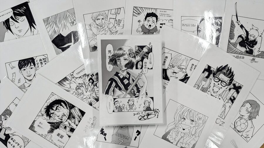 Tokyo: Manga Drawing Workshop Guided by Pro Manga Artist - Rough sketching with a professional sensei