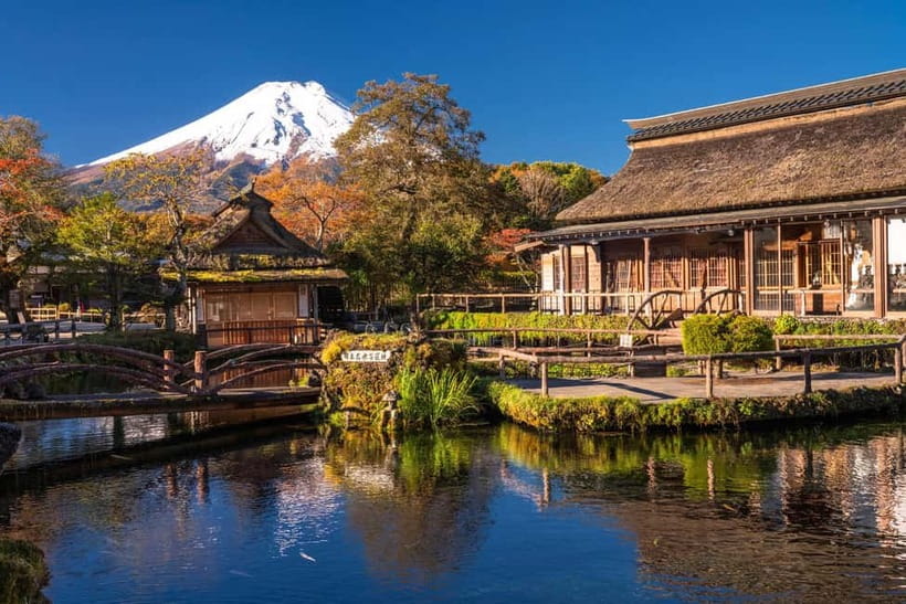 Tokyo: Mt. Fuji, Arakurayama Sengen Park, Oshino Hakkai Tour - Saiko Iyashi-no-Sato Nenba, a rural village preserved in time