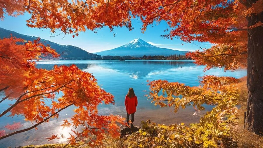 Tokyo: Mt Fuji Lake Kawaguchi & Yamanaka Hot Spring Day Tour - Lawson, Kawaguchiko Station, and the famous street view