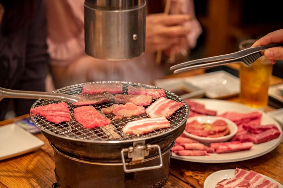 Tokyo: Night Foodie Tour in Shinjuku - Second stop: grilling Wagyu at the table