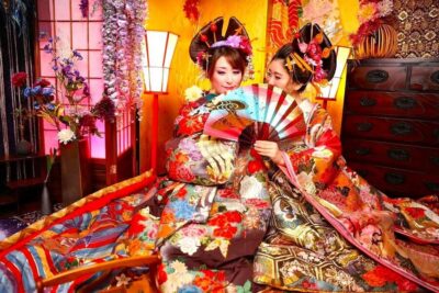 Private Makeover Photography Studio in Luxury Kimono