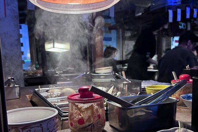 Tokyo: Private Shibuya Bar Crawl Tour -3 Drinks & Local Foods- - The Bunkamura Street stop and local atmosphere