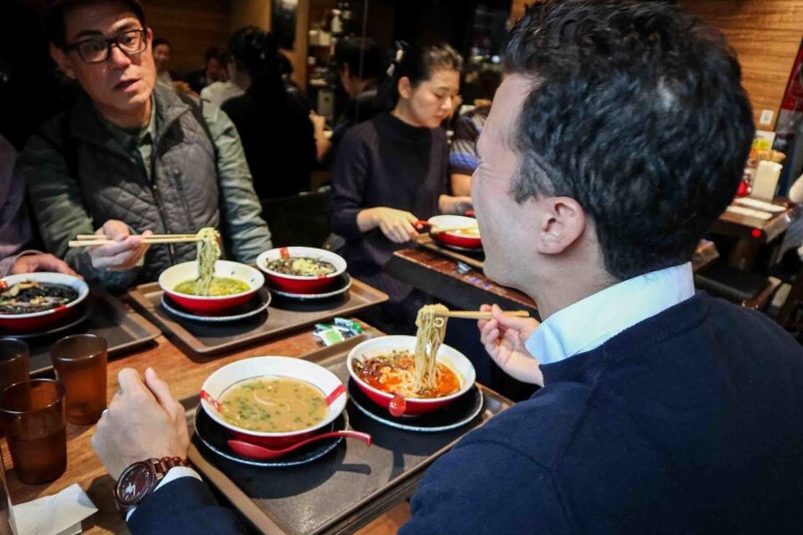 Tokyo: Ramen Tasting Tour with 6 Mini Bowls of Ramen - The Ueno route: Kyushu ramen and dipping noodles