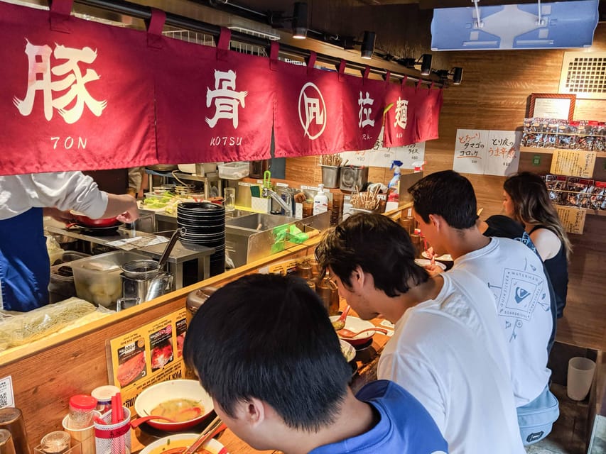 Tokyo: Ramen Tasting Tour with 6 Mini Bowls of Ramen - Dietary limits and practical warnings