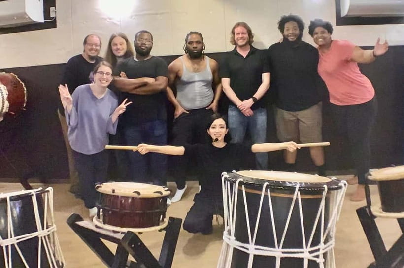 Tokyo's Authentic and Finest Taiko Drumming Experience - Evas demonstration is worth your attention