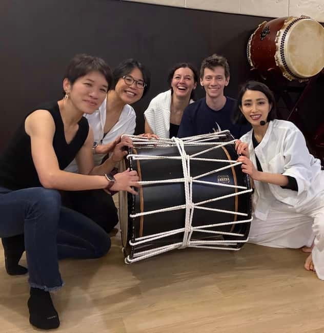 Tokyo's Authentic and Finest Taiko Drumming Experience - The first stage: holding the sticks and building your form