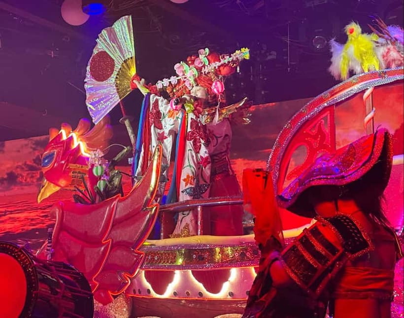 Tokyo: Samurai Restaurant Show Ticket with 2 Drinks - The sound, lighting, and sensory overload