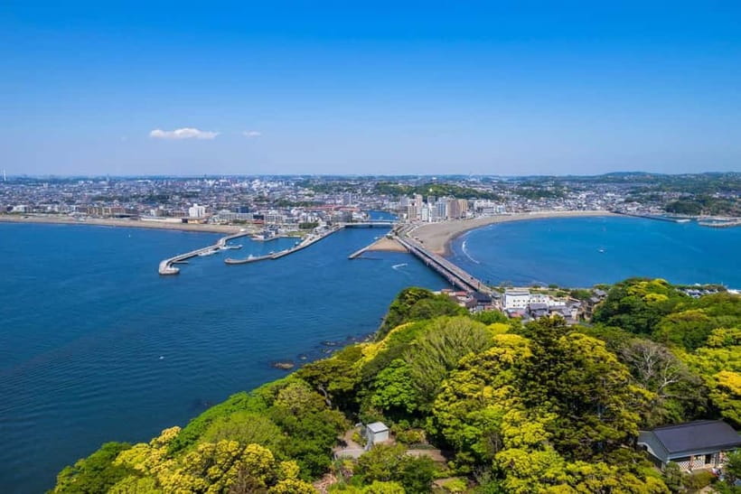 Tokyo:Sea of Mount Fuji, Hakone Ropeway, Ōwakudani, Enoshima - The long transfer to Enoshima