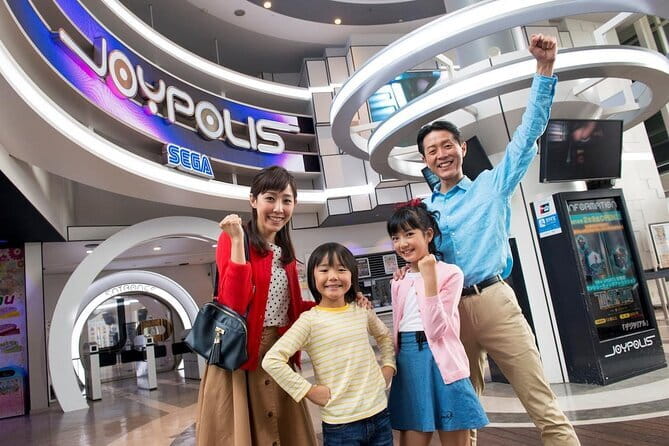 Tokyo: SEGA Joypolis E-Tickets with Optional Tokyo Metro Pass - Quick points before you book