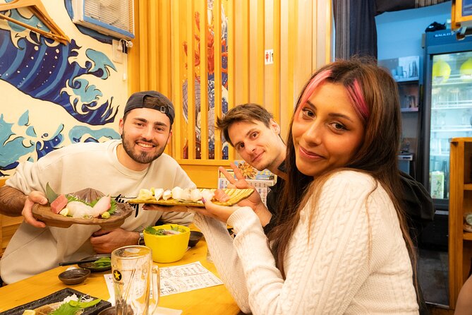 Tokyo: Shibuya Authentic Food Tour & Local Delights - Shibuya Center-gai and the first izakaya