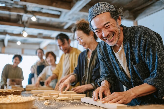 Tokyo Shinjuku Chopsticks Making Class - Learning the Kanna Without Woodworking Experience