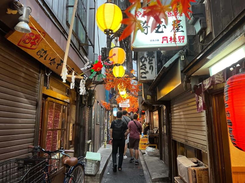 Tokyo: Shinjuku Food Tour (15 Dishes and 4 Eateries) - Omoide Yokocho: food beside the railway tracks