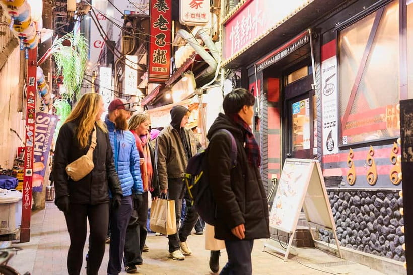 Tokyo: Shinjuku Nightlife & Secret Backstreets Walking Tour - Golden Gai: tiny bars, big personality