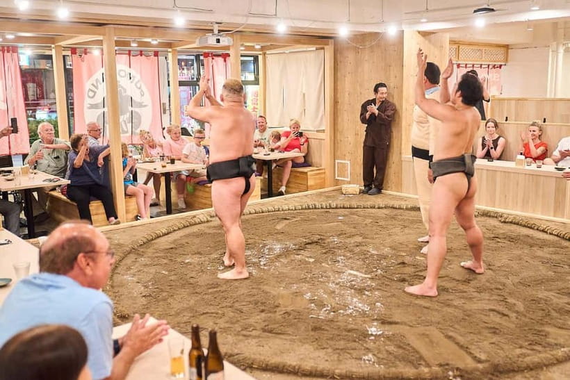 Tokyo Sumo Experience: Chanko & Mochi with a Former Pro - Who Will Enjoy This Most?