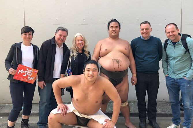 Tokyo Sumo Morning Practice Tour w/ Ring-Side Seat + Photo Shoot - Meeting at Kiyosumi Shirakawa at 8:30 a.m.