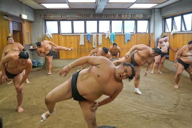 Tokyo Sumo Morning Practice Tour w/ Ring-Side Seat + Photo Shoot - The photo shoot comes with an important condition