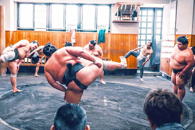 Tokyo: Sumo Morning Practice Viewing Tour at a Real Stable - Meeting Wrestlers After Training