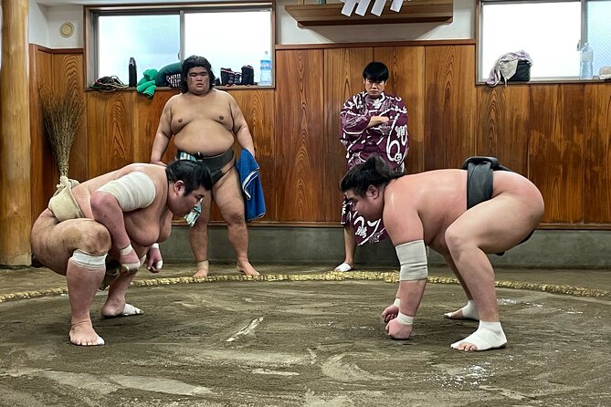 Tokyo Sumo Morning Training/ Sumo Practice with Wrestlers - Seating, Temperature, and Clothing