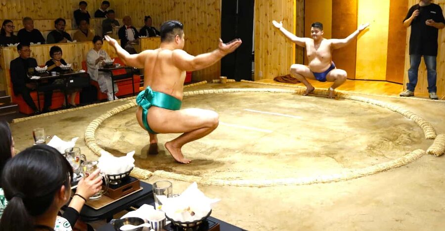 Tokyo: Sumo Show Experience with Chicken Hot Pot and a Photo - The Sumo Challenge: Your Chance in the Dohyo