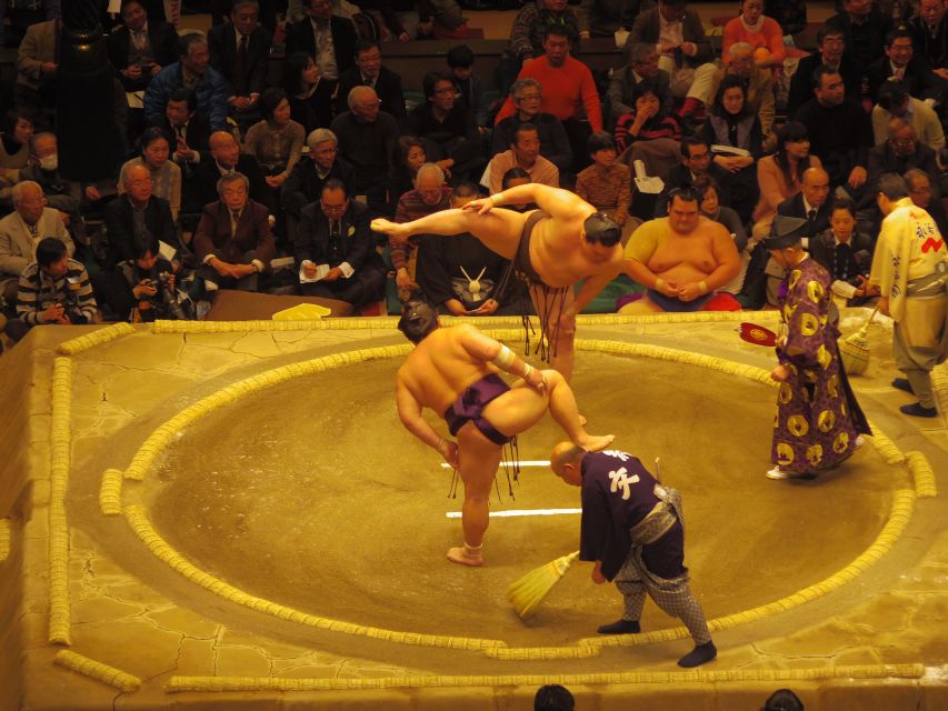 Tokyo: Sumo Tournament Tour with Chair Seat Tickets - 4:10 PM to 6:00 PM: Fast Matches and Rising Tension