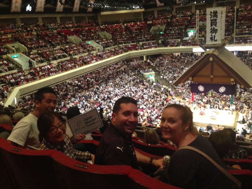 Tokyo: Sumo Tournament Tour with Chair Seat Tickets - Who Will Enjoy This Most?