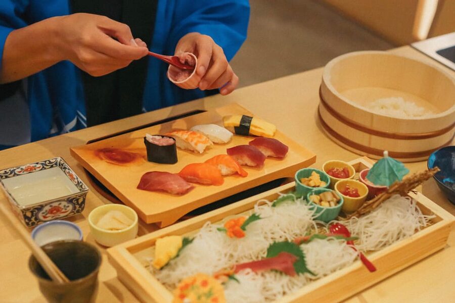 Tokyo: Sushi Making Class in a Happi Coat near a Famous Spot - The first lesson: rice, fish, and sushi technique