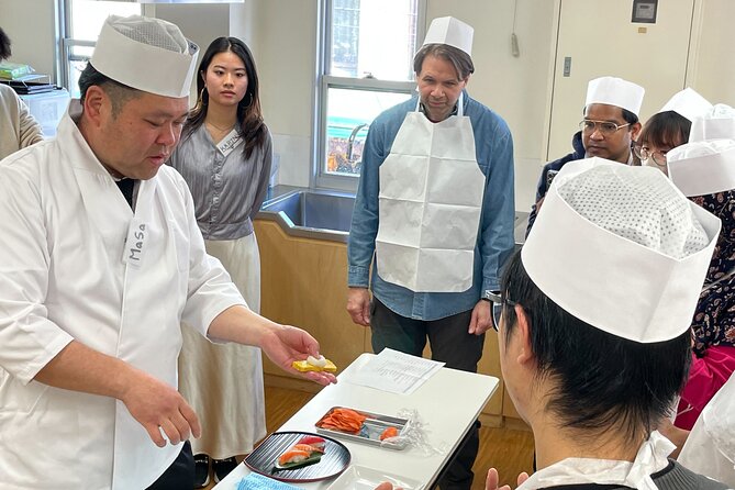 Tokyo Sushi Making Class in Tsukiji with Professional Chef - Lunch Is the Sushi You Just Made