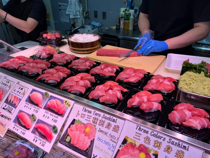 Tokyo: Tsukiji Fish Market Guided Walking Tour - Tsukiji Hongwanji, a calm opening stop