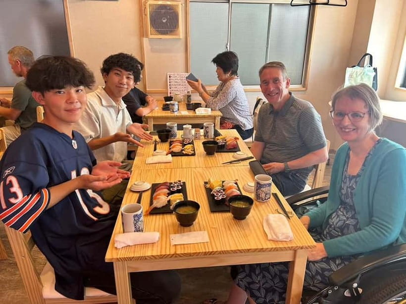 Tokyo: Tsukiji walk & sushi private tour with Uni Students - Namiyoke Inari Jinja and the market’s local character