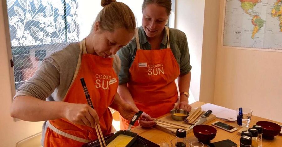 Tokyo: Wagyu and 7 Japanese Dishes Cooking Class - What the three-hour cooking class feels like