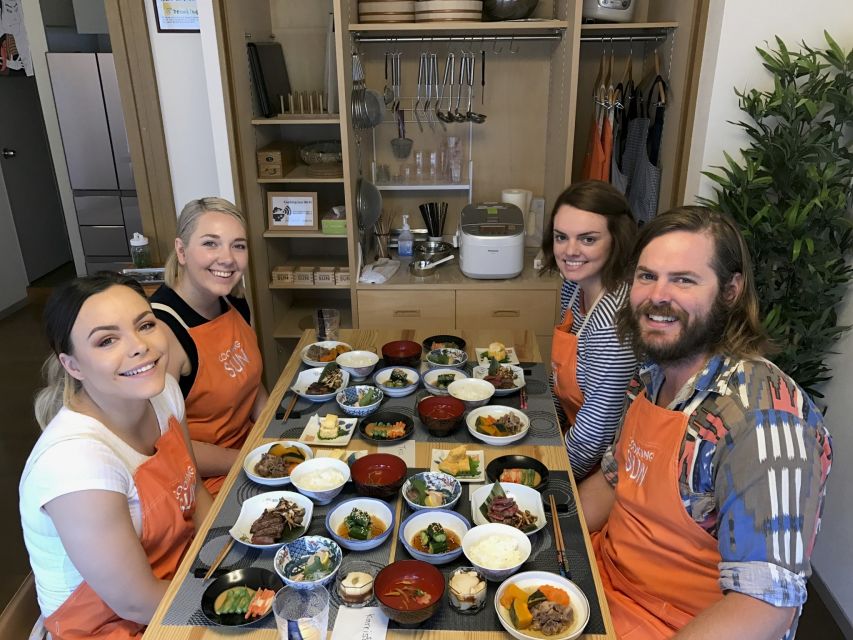 Tokyo: Wagyu and 7 Japanese Dishes Cooking Class - Tofu, chicken, and the Wagyu centerpiece