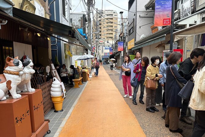 Tokyo : Yanaka and Nezu-Old Traditional Town Cultural Experience - Yuyake Dandan and the view toward Yanaka Ginza