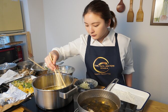 Traditional Home cooking Experience in Osaka, Japan - A cooking class built around fun