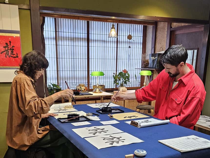 Try Mindful Calligraphy Near Kanazawa's Ninja Temple - Why calligraphy works so well in Kanazawa