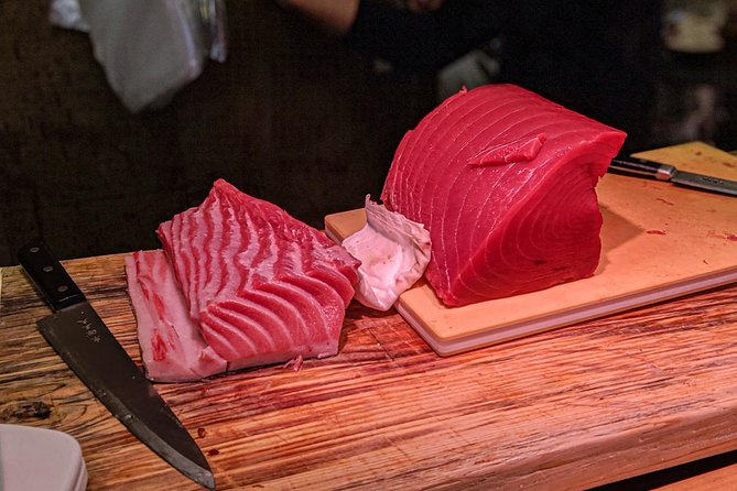 Tsukiji Fish Market Food Tour: Seafood, Street Food & Hidden Gems - Seafood, sushi, sashimi, and sweet stops