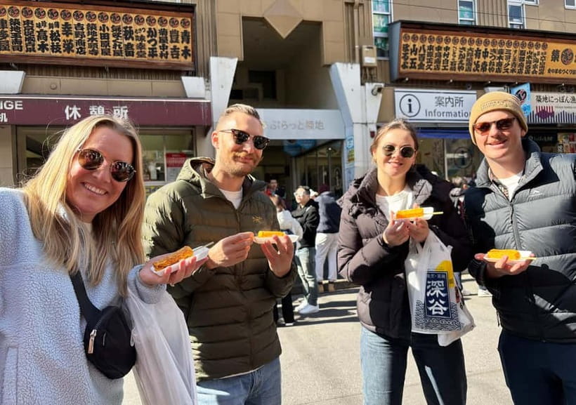 Tsukiji Fish Market: Street Food & Culture Walking Tour - The fish-cutting demonstration and seafood bowl