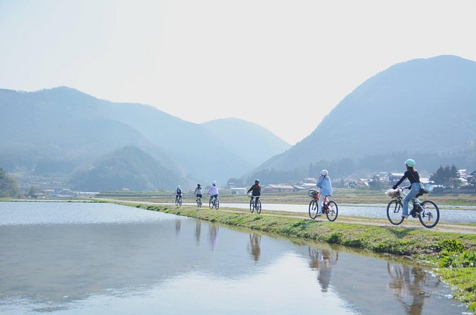 Tsuwano Cycling Tour with Local Guide - Tsuwano Shrine and the countryside beyond town